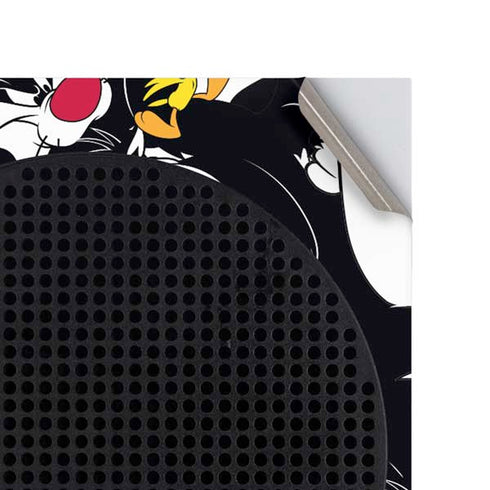 Looney Tunes Sylvester and Tweety Super Sized Xbox Series S Console Skin